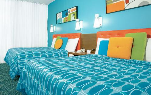 Universal’s Cabana Bay Beach Resort - Standard Room Queen 2 Beds